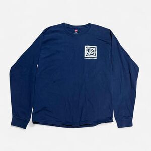 Hanes Men's Navy and Blue Shirt